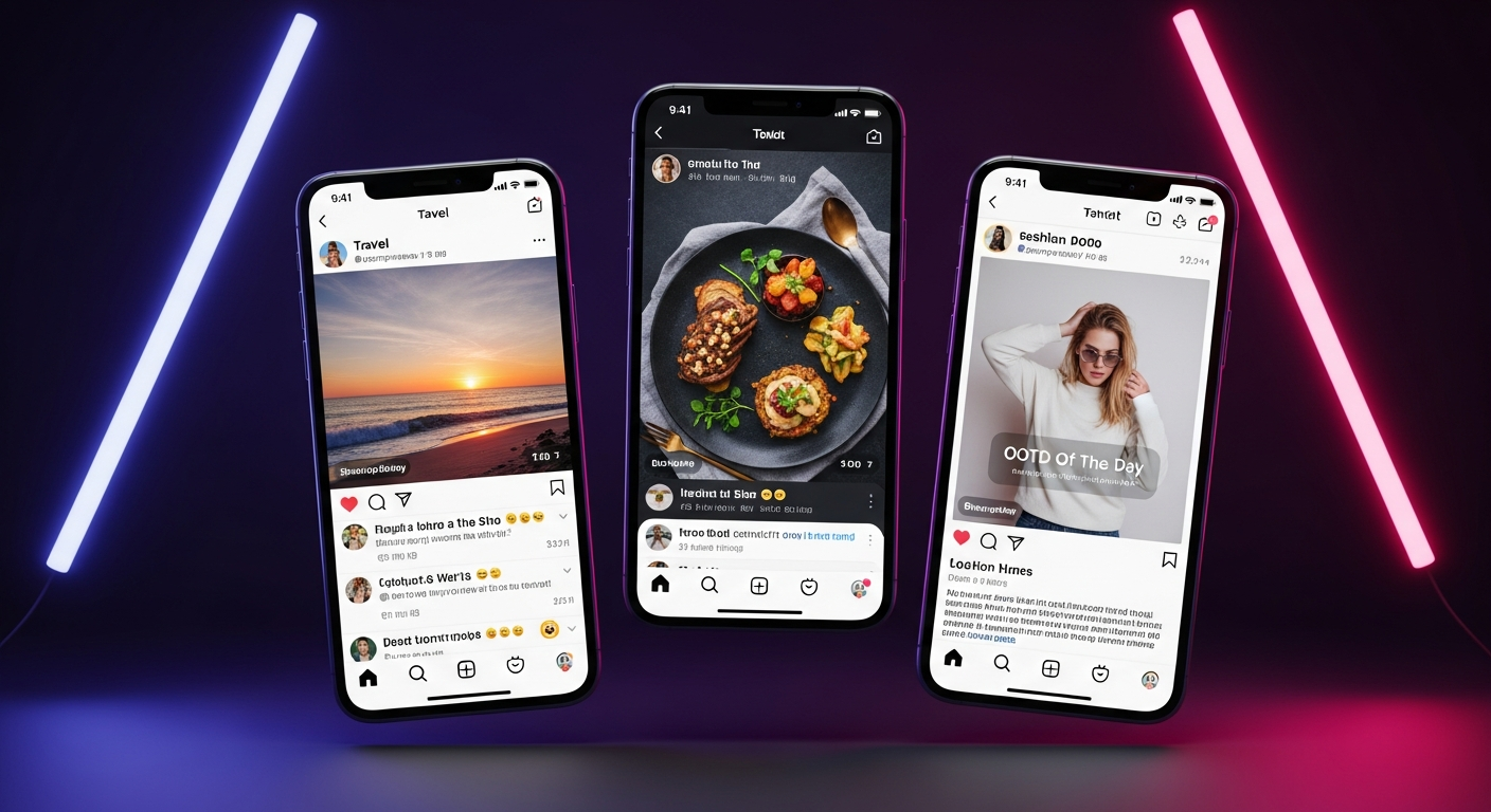 Creators sharing posts on Sayzio